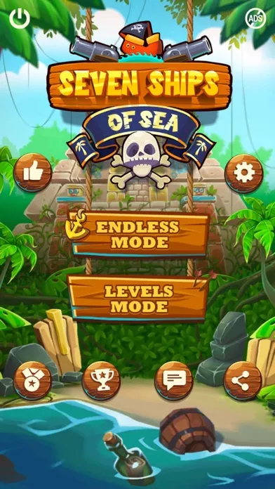 Captures d'écran de Seven Ships Battle: Pirate Sea