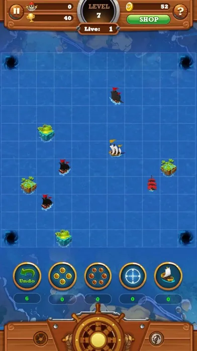 Captures d'écran de Seven Ships Battle: Pirate Sea