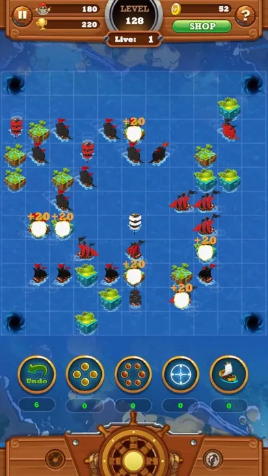 Captures d'écran de Seven Ships Battle: Pirate Sea