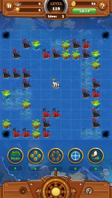 Captures d'écran de Seven Ships Battle: Pirate Sea