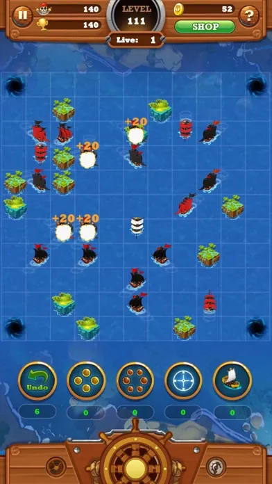 Captures d'écran de Seven Ships Battle: Pirate Sea