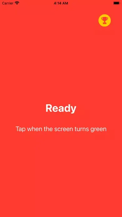 Reaction Time Test Touch 스크린샷