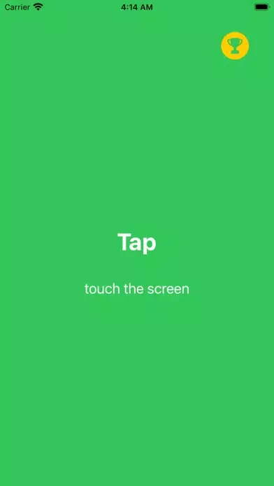 Reaction Time Test Touch 스크린샷