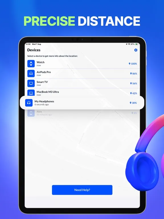 Скриншоты Find My Device: Pods Finder iPad 
