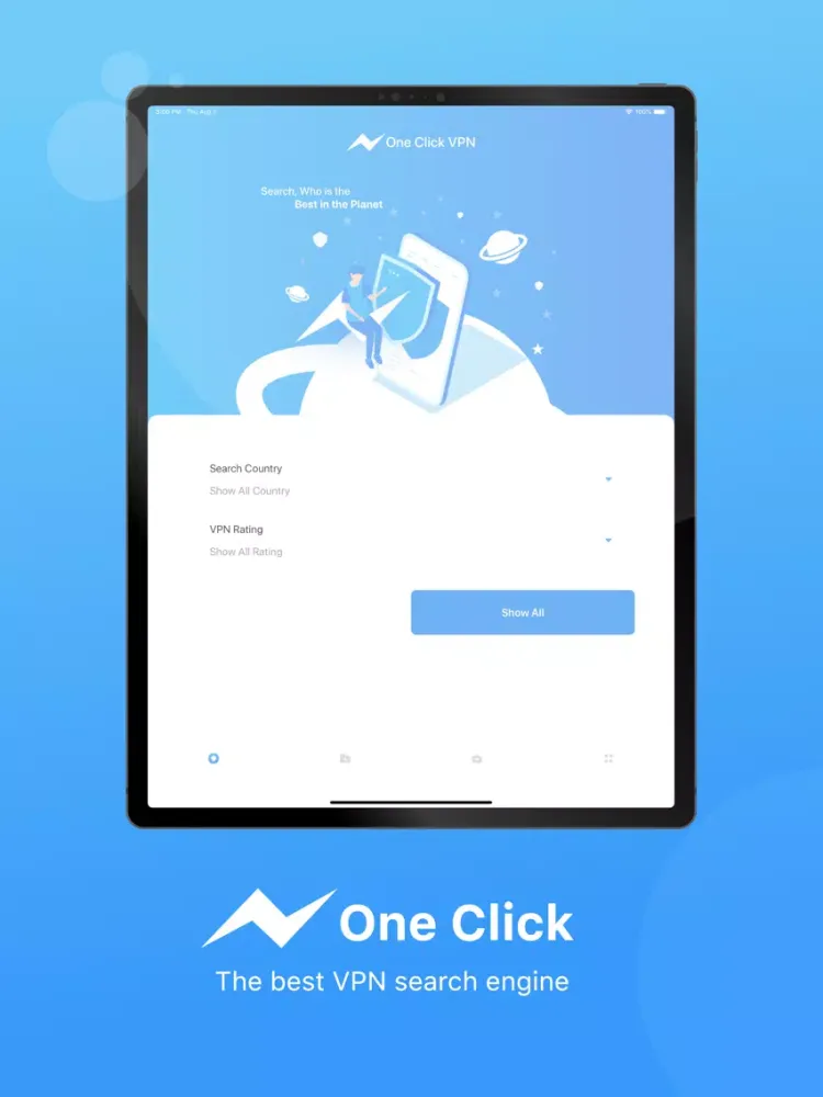 صور OneClick VPN·Super VPN Ranking iPad 