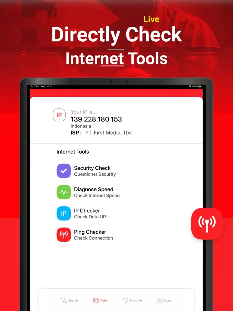 Zrzuty ekranu VPN Ranking:Super vpn List iPad 