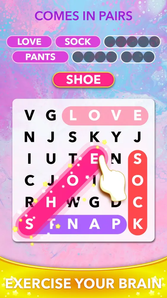 Screenshot di Word Heaps Search