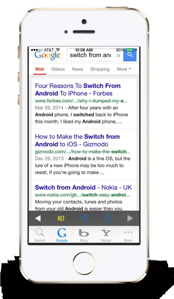 Скриншоты All Search Engines In One