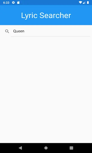 Lyrics Searcher Ekran Görüntüleri