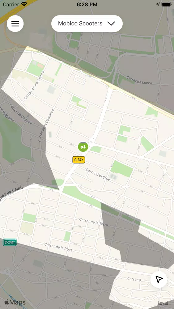 Mobico سکرین شاٹس