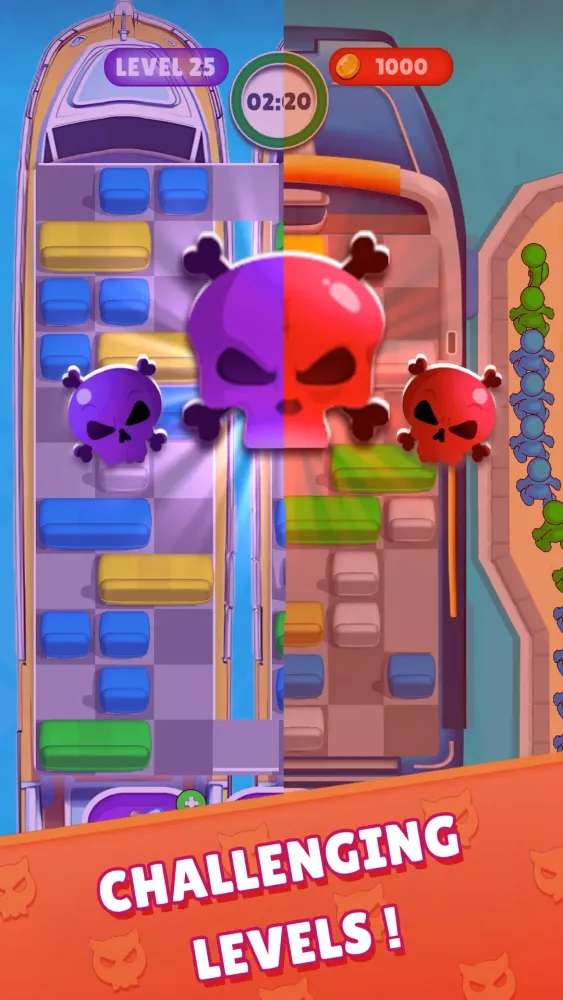 Seat Right: Color Match 3D Screenshots