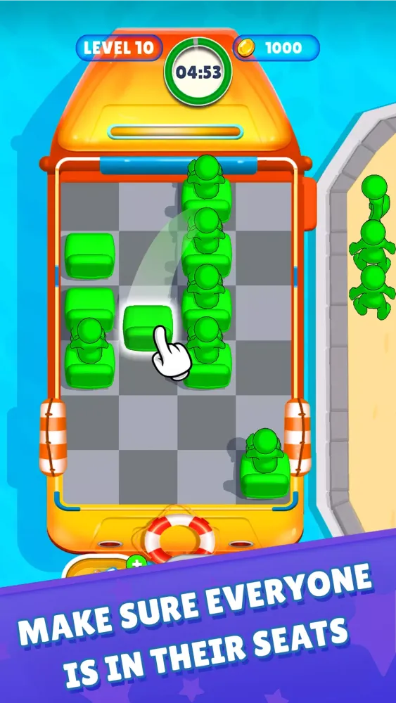Seat Right: Color Match 3D Screenshots