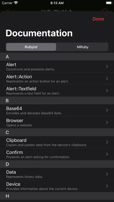 ภาพหน้าจอของ Rubyist - Ruby Scripting