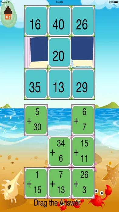 Capturas de pantalla de 2 º grado Matemáticas .