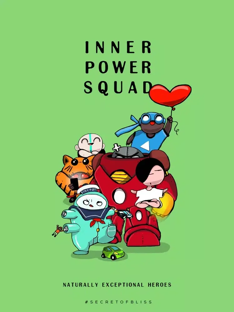 Скриншоты Inner Power Squad Stickers iPad 