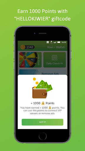 Kiwi VPN Proxy: Safer & Faster Screenshots5
