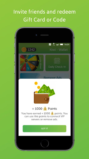 Kiwi VPN Proxy: Safer & Faster Screenshots7