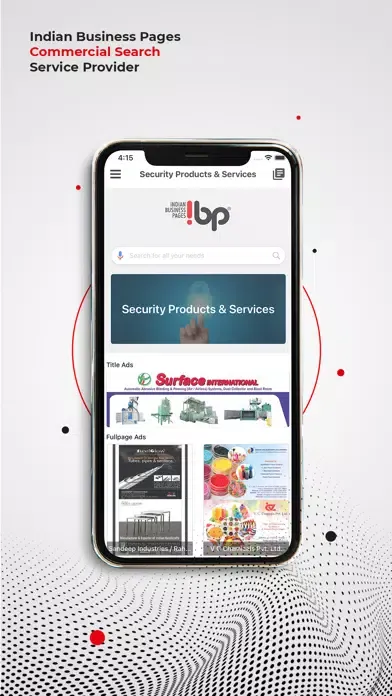 Ảnh chụp màn hình của Security Products & Services