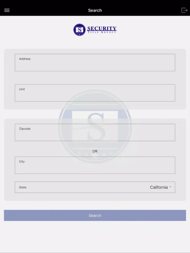 Security Title Gateway iPad 应用截图
