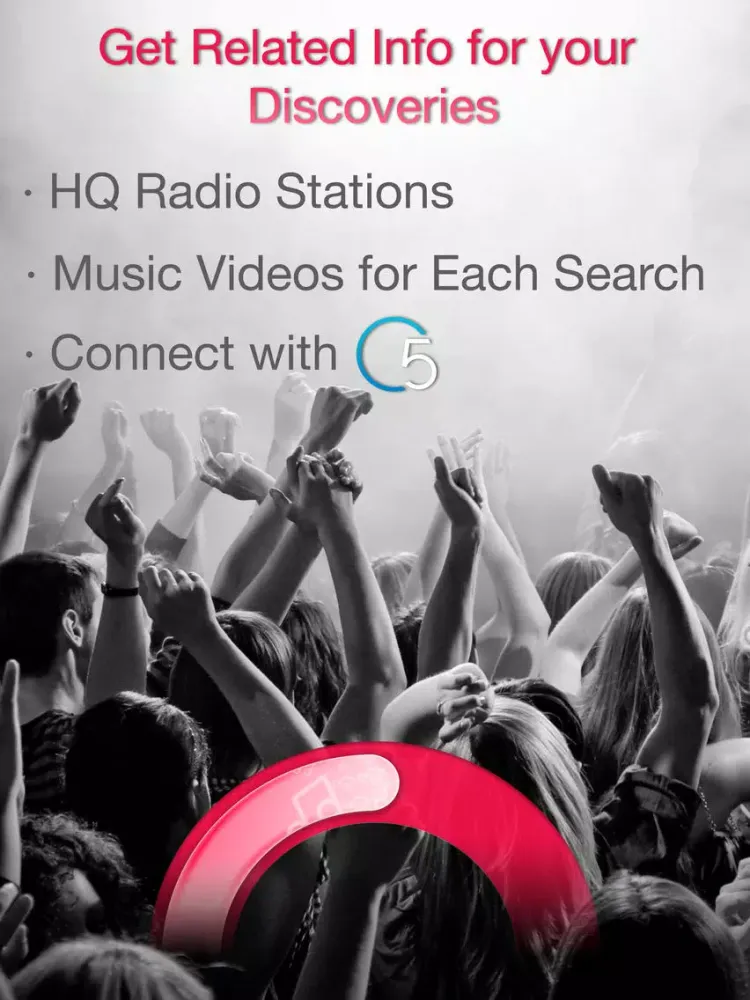 Capturas de tela do C1 - Streaming Music Discovery iPad 