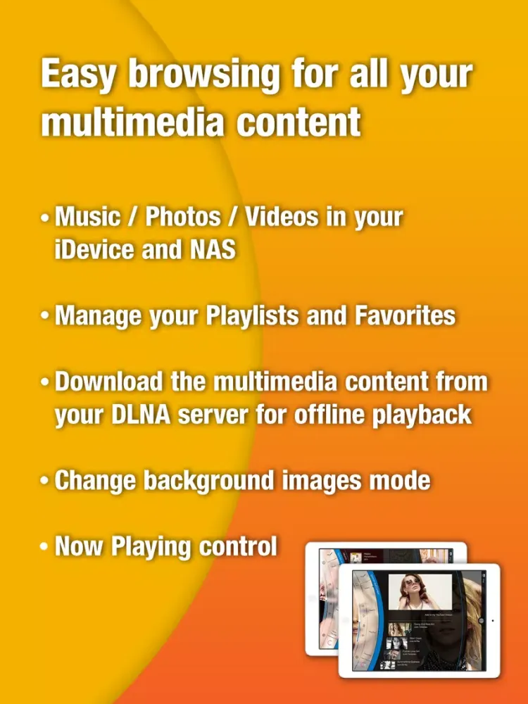 Captures d'écran de C5+ Stream DLNA Cast Media iPad 