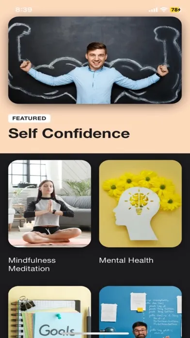 Self Help Improvement Screenshots