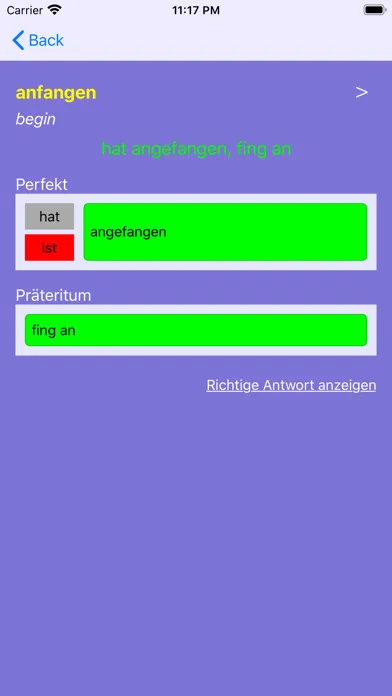 صور German Verbs Past Prepositions