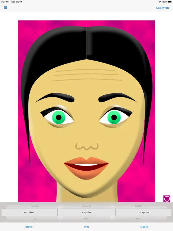 Making Facial Expressions iPad  سکرین شاٹس