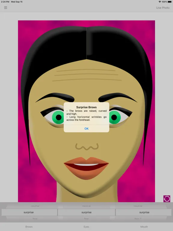 Making Facial Expressions iPad  سکرین شاٹس