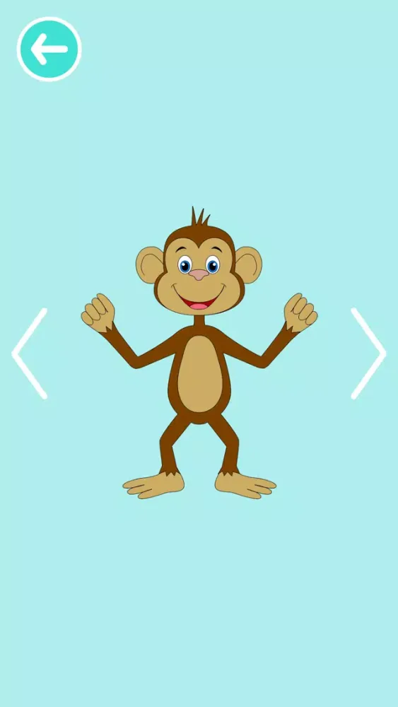 Capturas de pantalla de Copy Body Movements for Babies