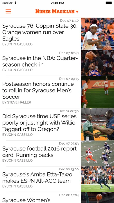 CUSE 44 - Sports News for Syracuse University سکرین شاٹس