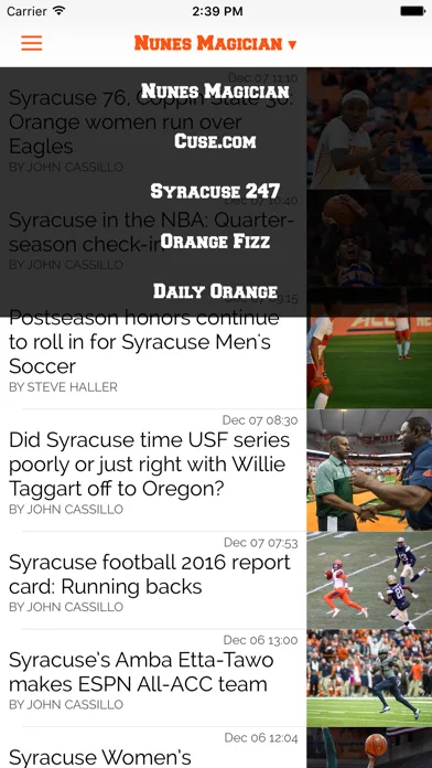 CUSE 44 - Sports News for Syracuse University سکرین شاٹس