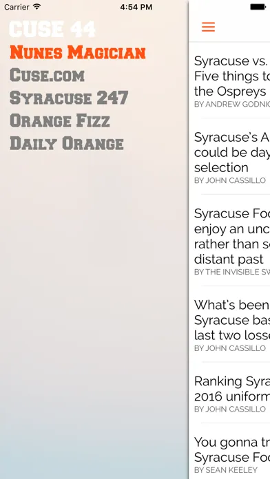 CUSE 44 - Sports News for Syracuse University سکرین شاٹس