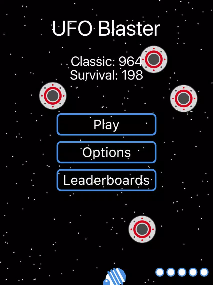 Tangkapan skrin UFO Blaster - Space Invasion iPad 