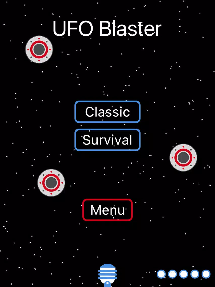 Tangkapan skrin UFO Blaster - Space Invasion iPad 