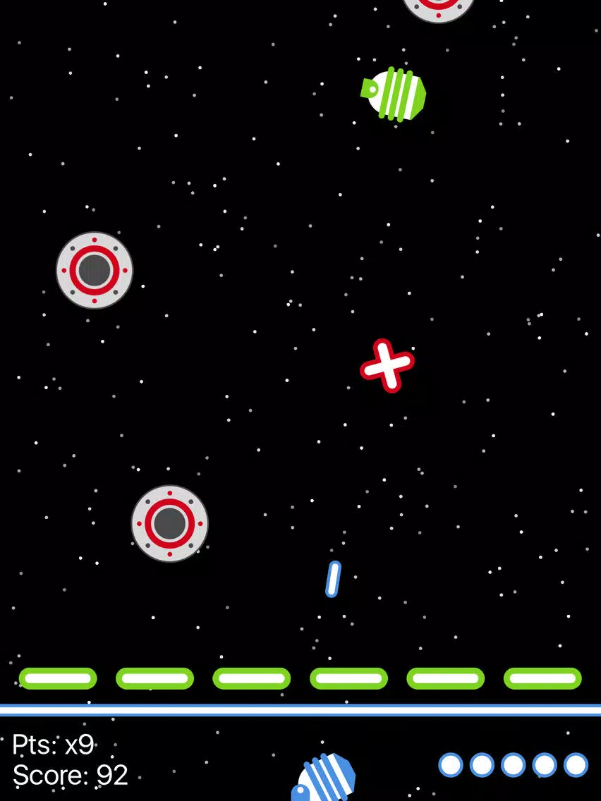 Tangkapan skrin UFO Blaster - Space Invasion iPad 