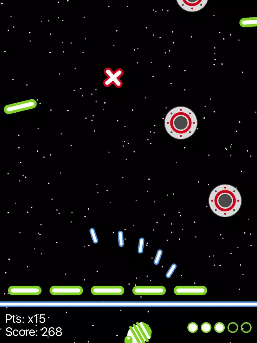 Tangkapan skrin UFO Blaster - Space Invasion iPad 