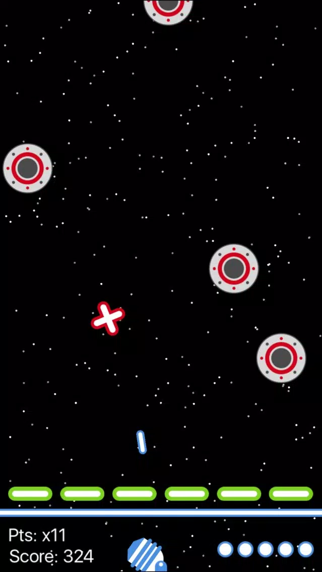 Tangkapan skrin UFO Blaster - Space Invasion