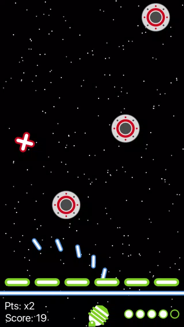 Tangkapan skrin UFO Blaster - Space Invasion