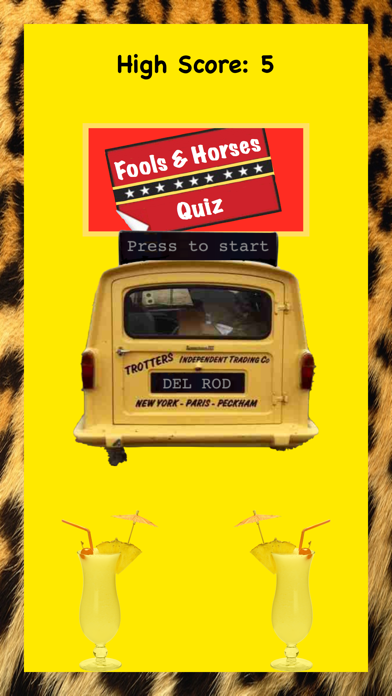Capturas de tela do Only Fools And Horses Quiz