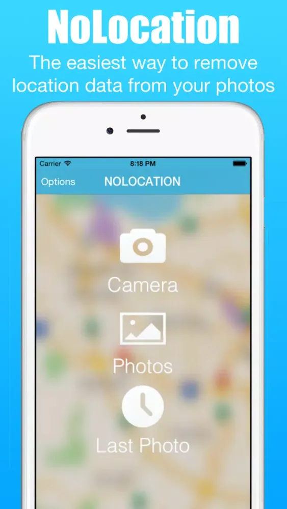 NoLocation - Remove exif data from photos应用截图