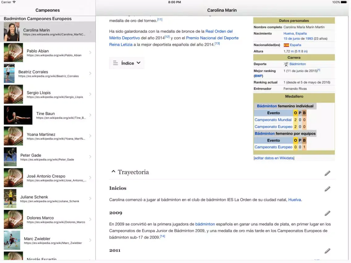 Capturas de tela do Badminton Campeones Free iPad 