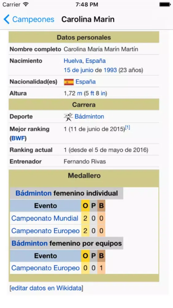 Capturas de tela do Badminton Campeones Free