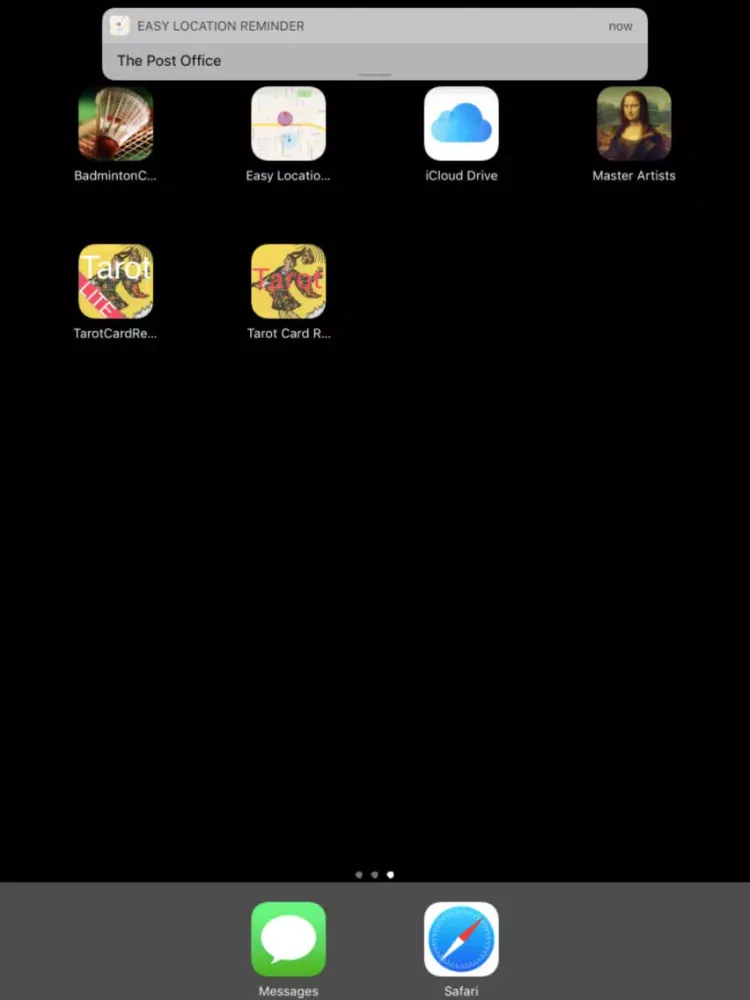 Captures d'écran de Easy Location Reminder Clear iPad 