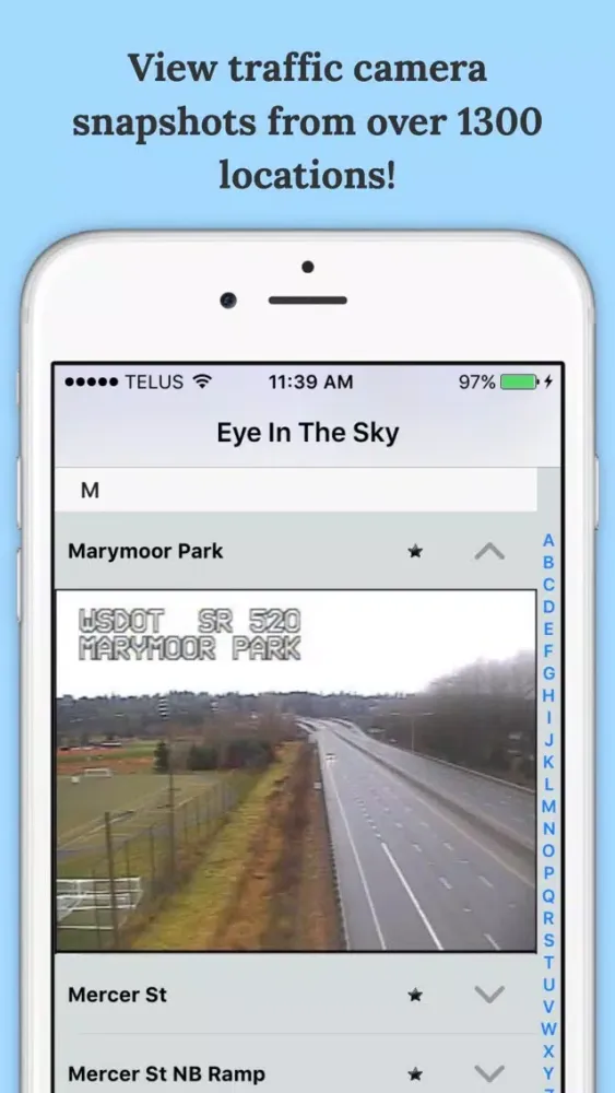Washington Traffic: Eye In The Sky应用截图
