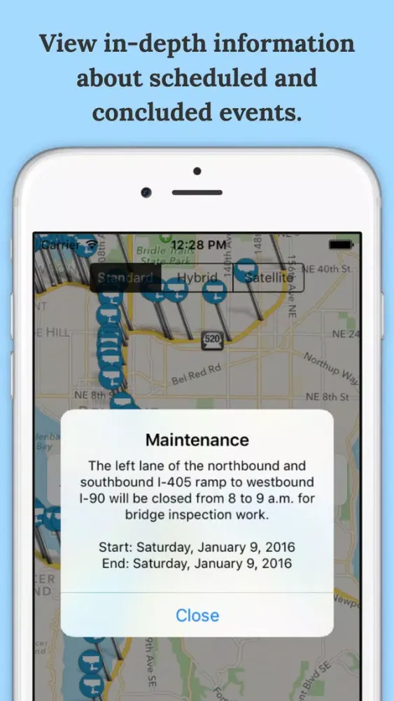 Washington Traffic: Eye In The Sky应用截图