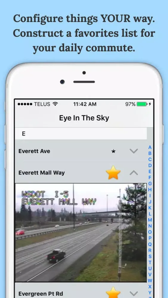 Washington Traffic: Eye In The Sky应用截图