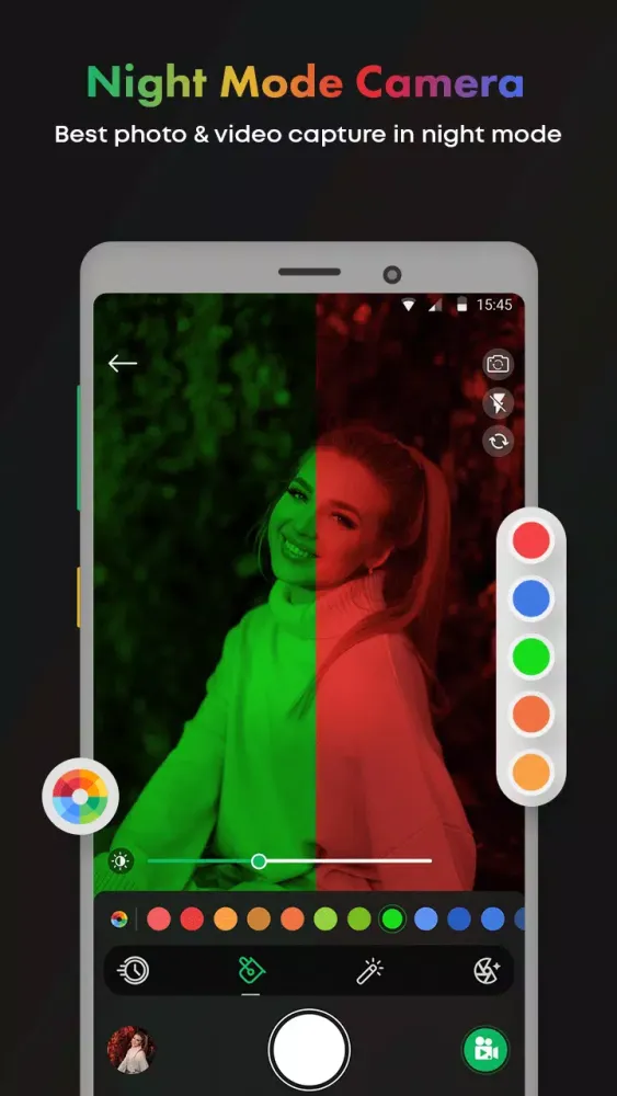 Capturas de tela do Selfiecut Camera
