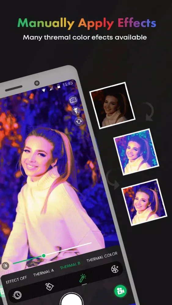 Capturas de tela do Selfiecut Camera