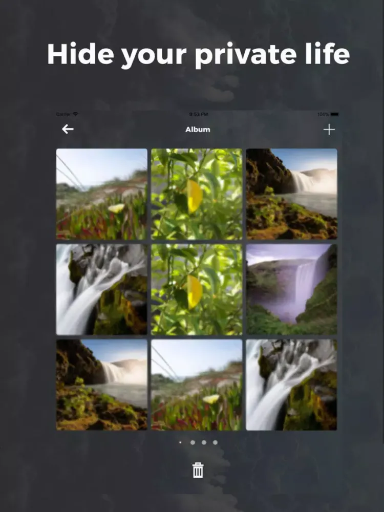 Photo Vault - Hide Your Life iPad  Screenshots